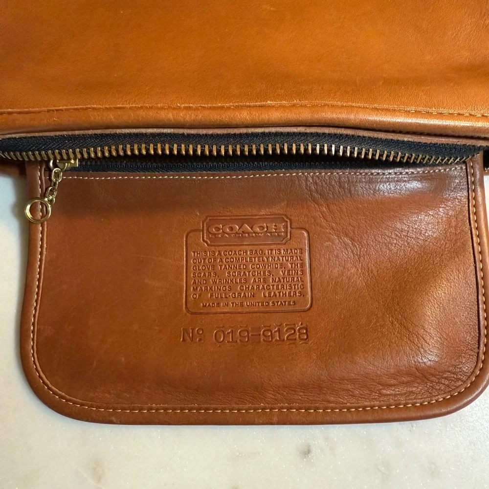 COACH vintage British tan OLIVER bag🔥9902 - Picture 2 of 16
